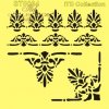 ST0034 - dekory, szlaczki, narożniki, ornamenty